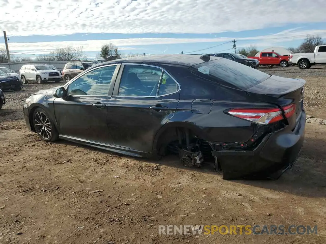 2 Photograph of a damaged car 4T1M11AK7LU868140 TOYOTA CAMRY 2020