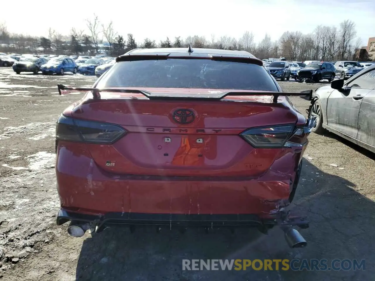 6 Photograph of a damaged car 4T1NZ1AK4LU037417 TOYOTA CAMRY 2020