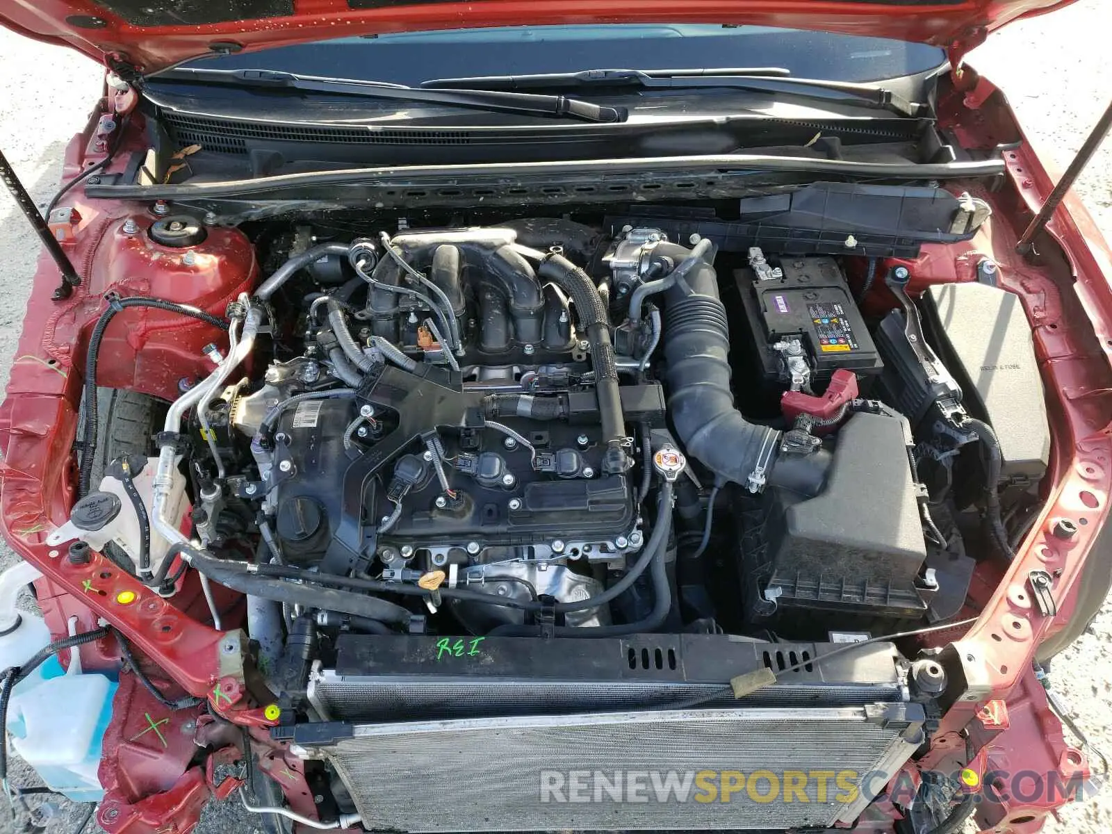 7 Photograph of a damaged car 4T1NZ1AK4LU038213 TOYOTA CAMRY 2020