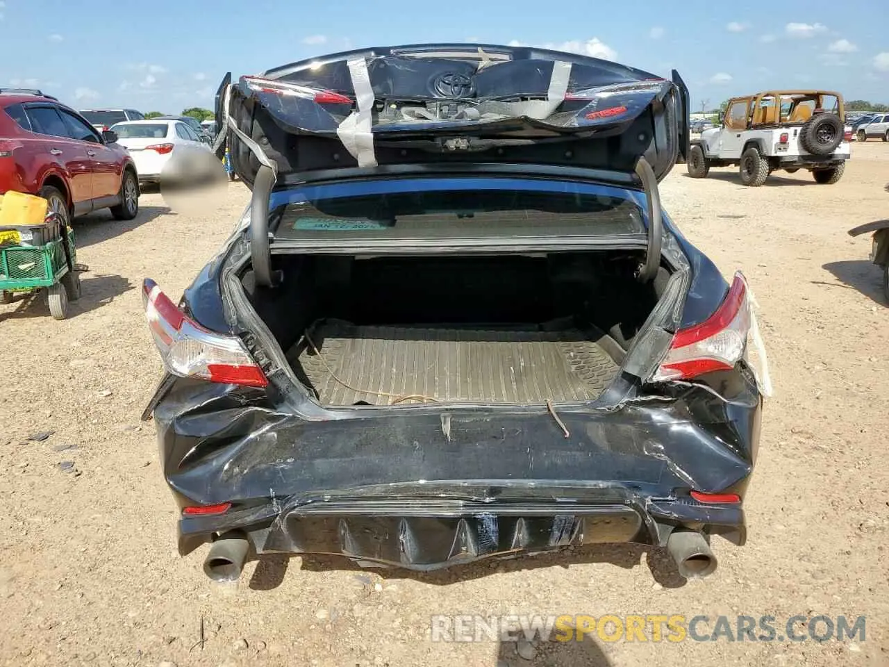6 Photograph of a damaged car 4T1NZ1AK5LU041606 TOYOTA CAMRY 2020