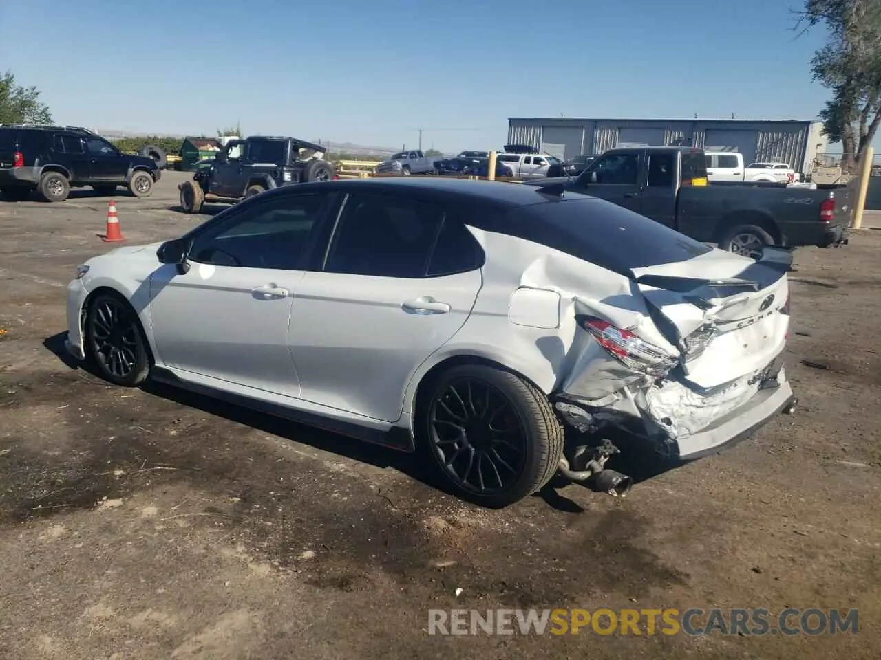 2 Photograph of a damaged car 4T1NZ1AK6LU038990 TOYOTA CAMRY 2020