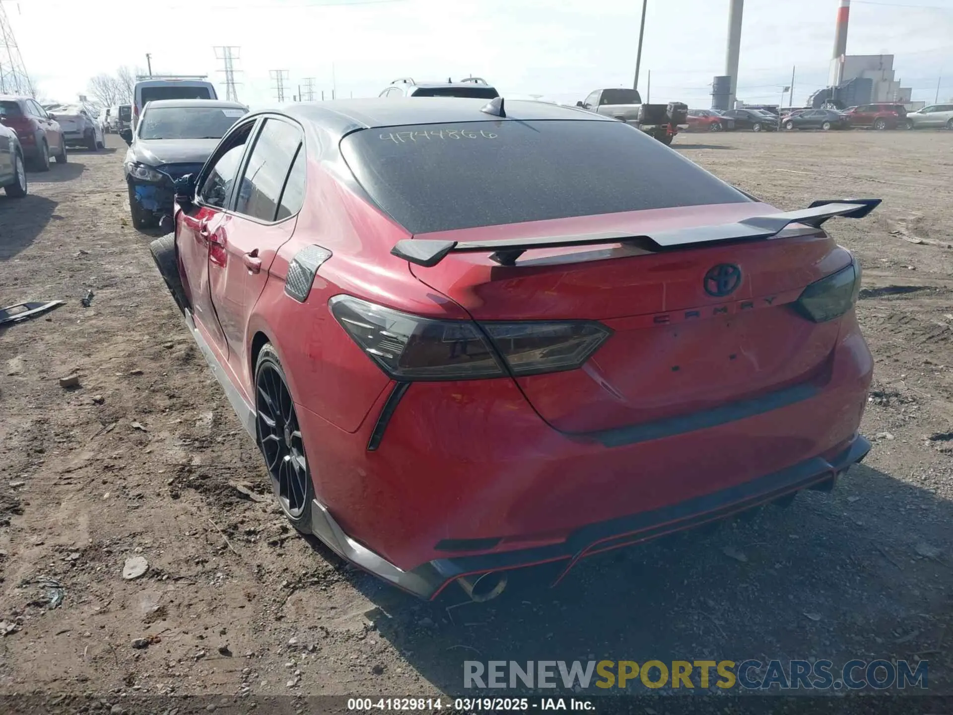 3 Фотография поврежденного автомобиля 4T1NZ1AK7LU037430 TOYOTA CAMRY 2020