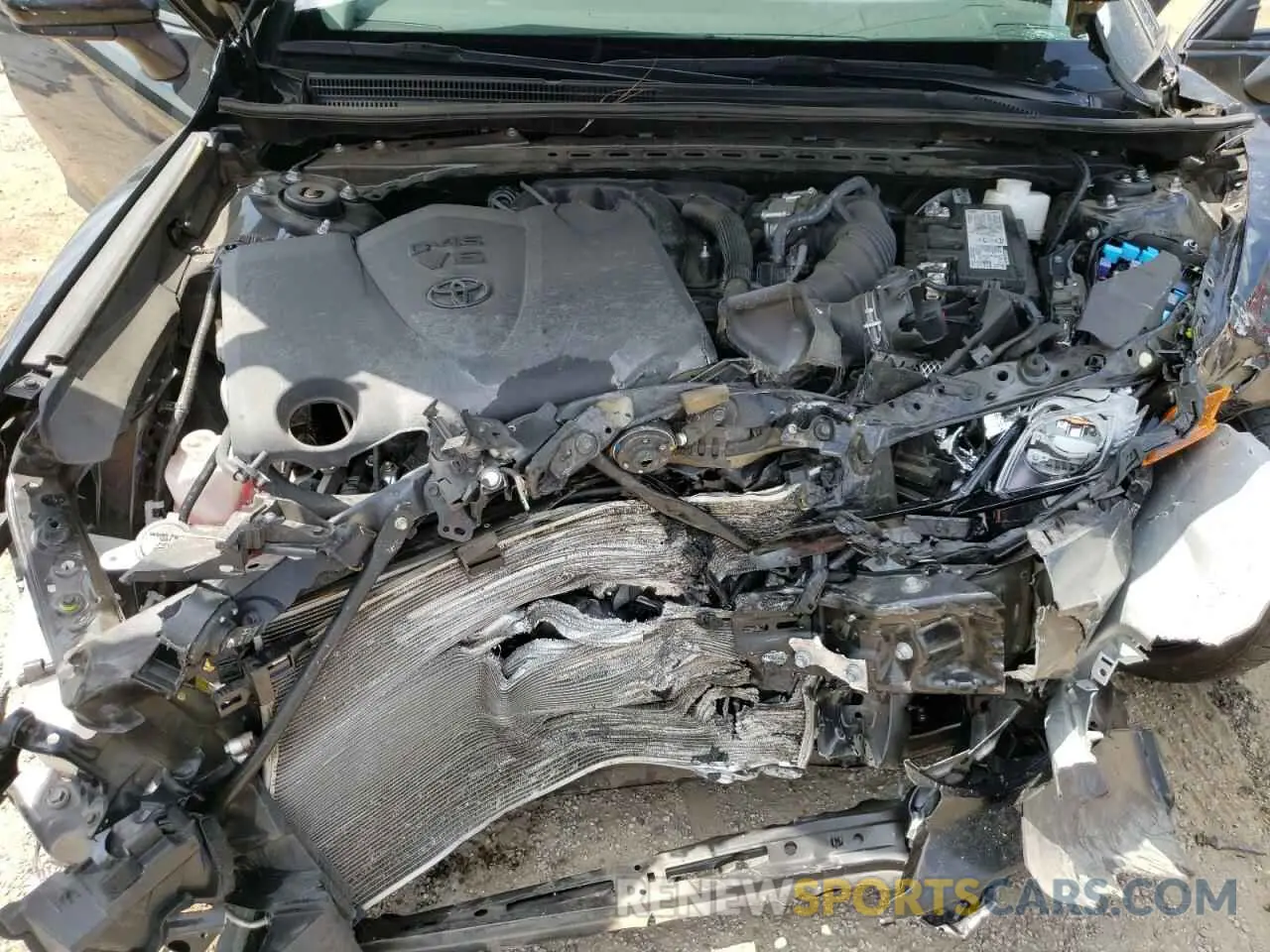 7 Фотография поврежденного автомобиля 4T1NZ1AK8LU037453 TOYOTA CAMRY 2020