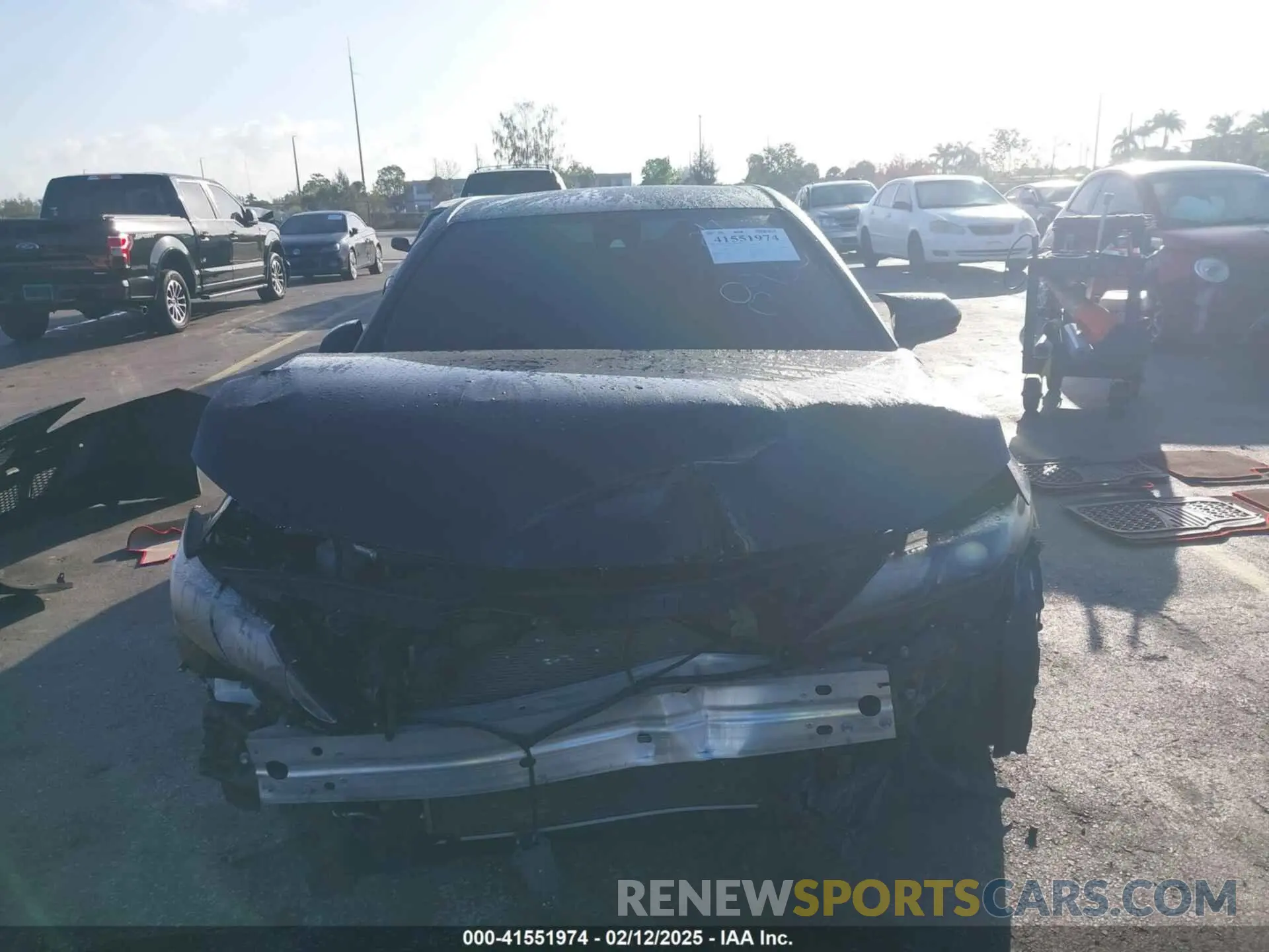 13 Photograph of a damaged car 4T1NZ1AK9LU038935 TOYOTA CAMRY 2020