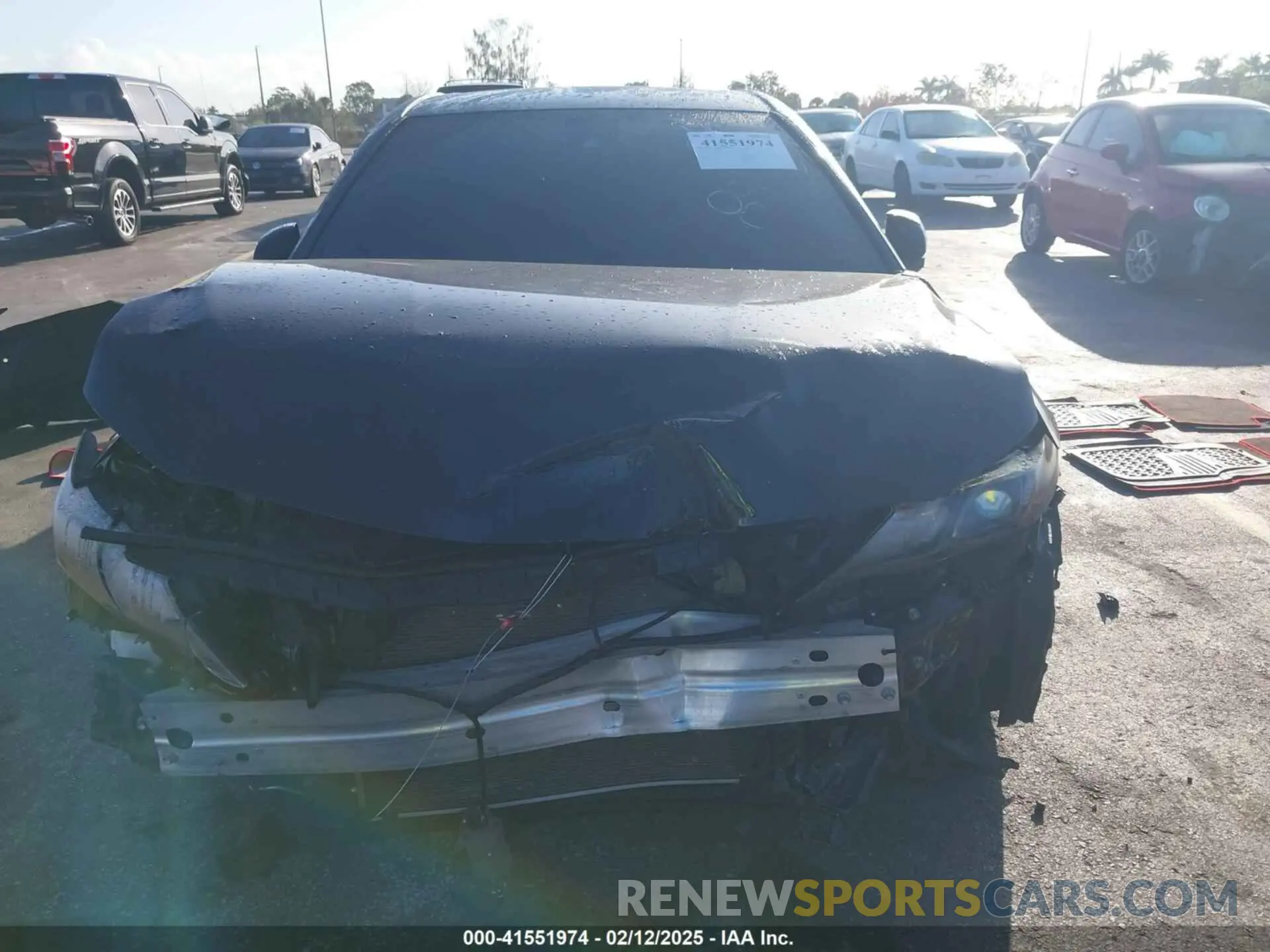 6 Photograph of a damaged car 4T1NZ1AK9LU038935 TOYOTA CAMRY 2020