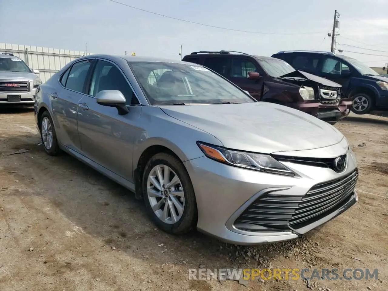 1 Photograph of a damaged car 4T1C11AK0MU478204 TOYOTA CAMRY 2021