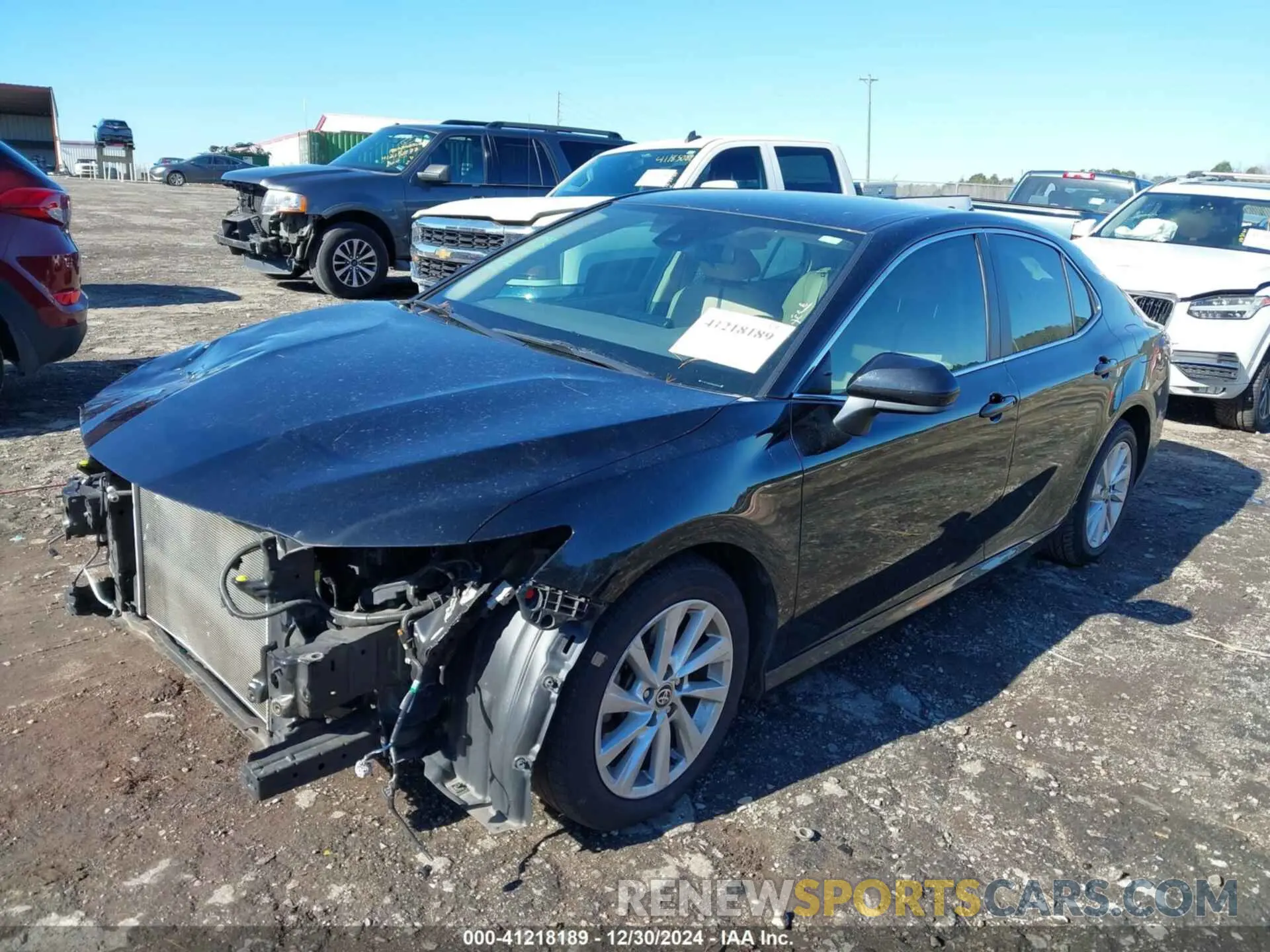 2 Фотография поврежденного автомобиля 4T1C11AK0MU539583 TOYOTA CAMRY 2021
