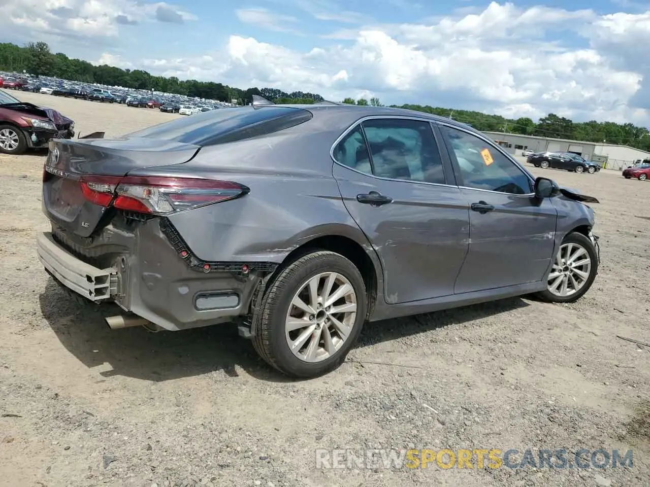 3 Photograph of a damaged car 4T1C11AK1MU445017 TOYOTA CAMRY 2021