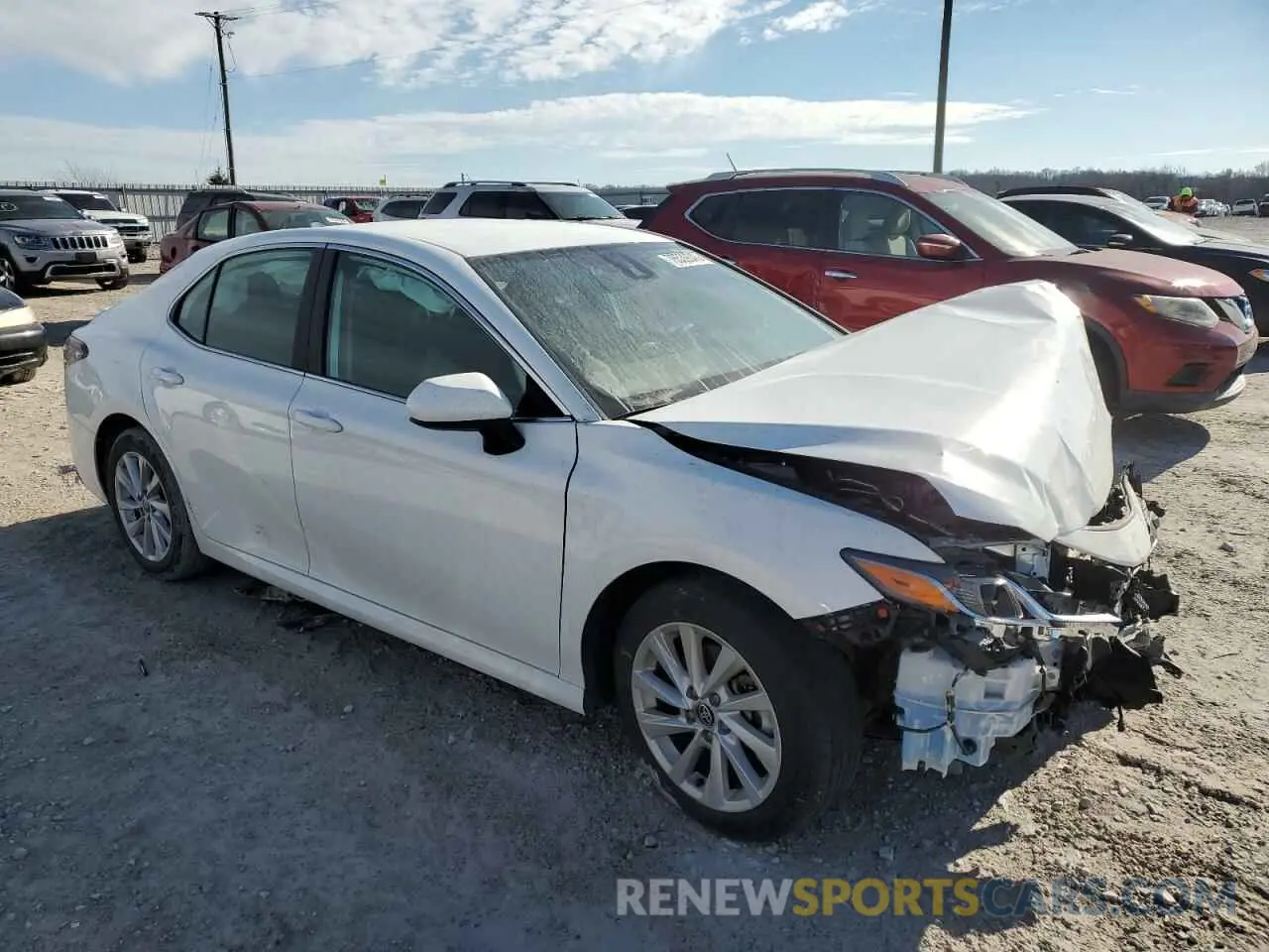 4 Фотография поврежденного автомобиля 4T1C11AK1MU449861 TOYOTA CAMRY 2021