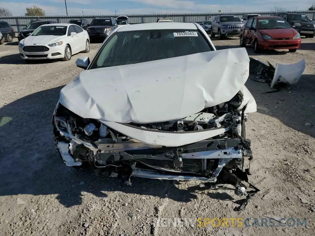 5 Фотография поврежденного автомобиля 4T1C11AK1MU449861 TOYOTA CAMRY 2021