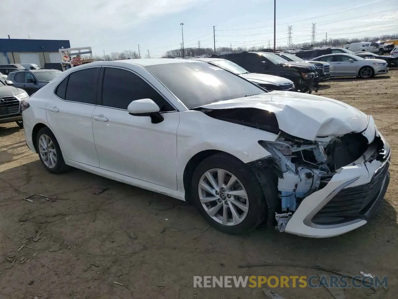 4 Photograph of a damaged car 4T1C11AK1MU469978 TOYOTA CAMRY 2021