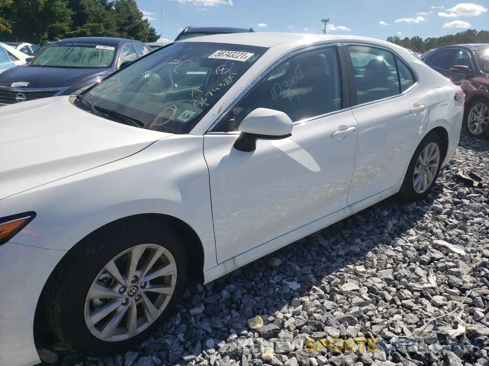 9 Photograph of a damaged car 4T1C11AK1MU571989 TOYOTA CAMRY 2021