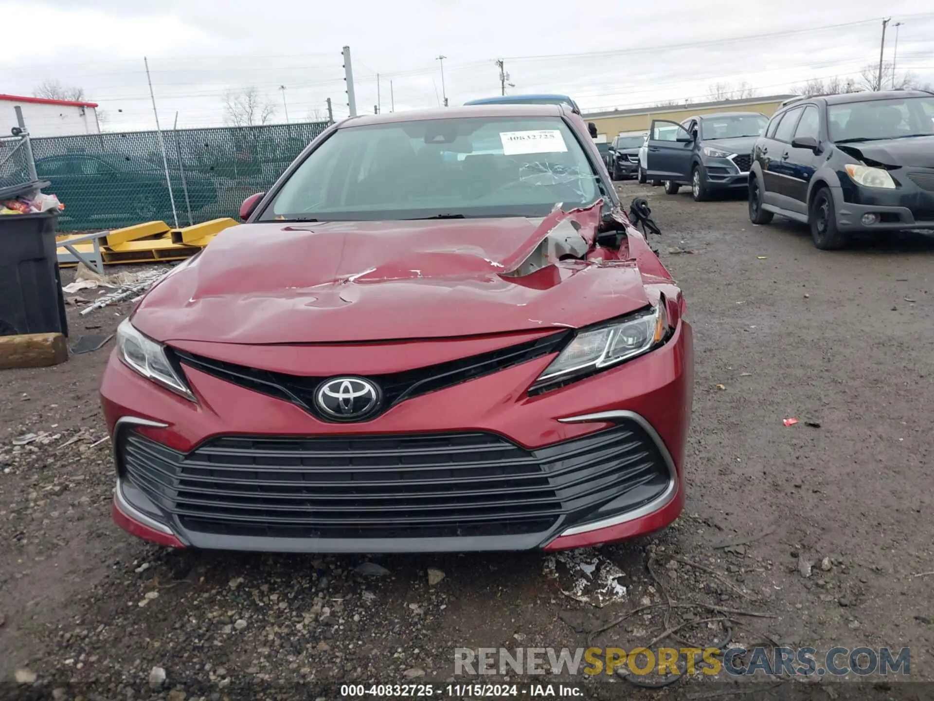 12 Фотография поврежденного автомобиля 4T1C11AK2MU422183 TOYOTA CAMRY 2021