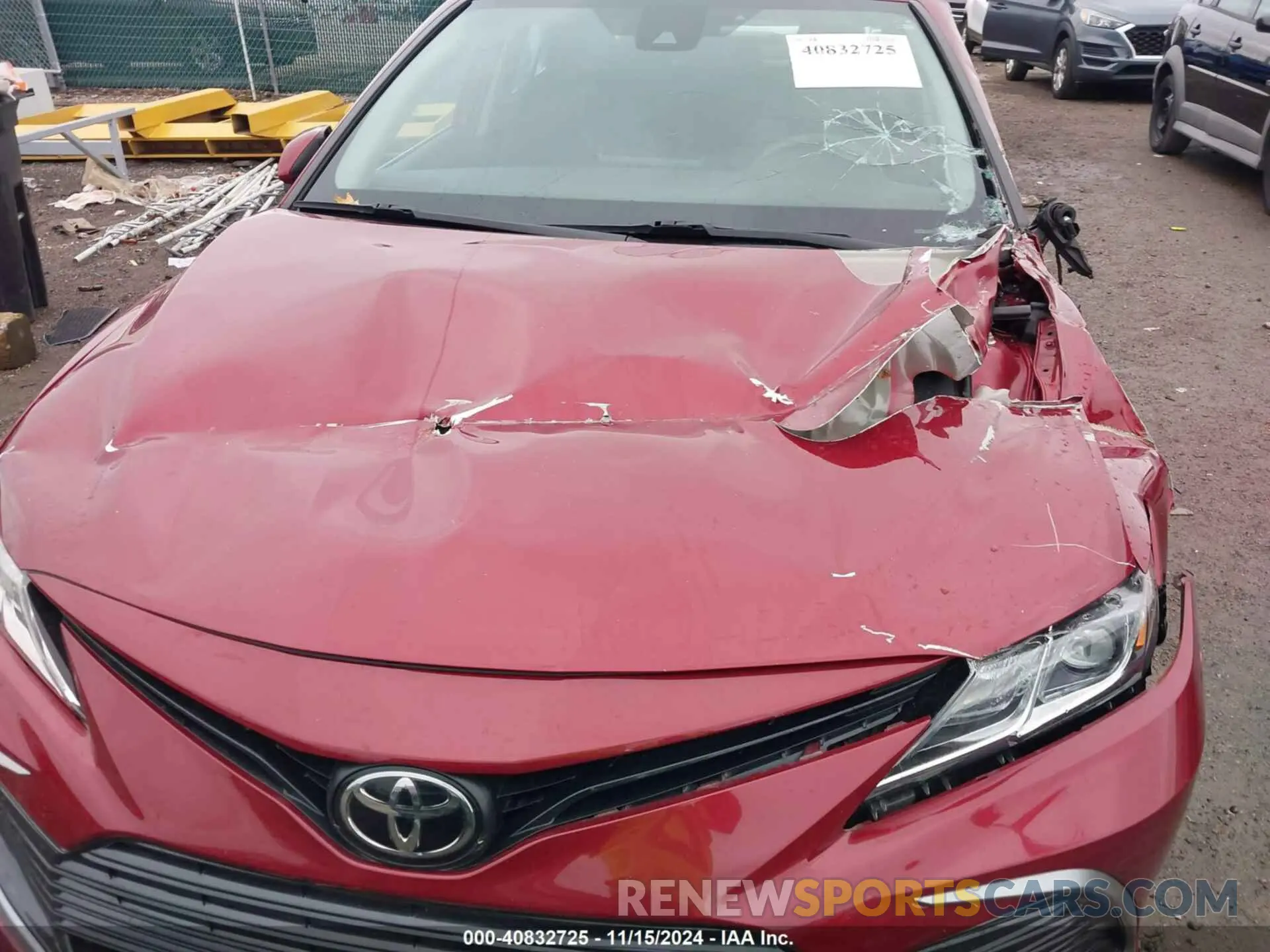 21 Фотография поврежденного автомобиля 4T1C11AK2MU422183 TOYOTA CAMRY 2021