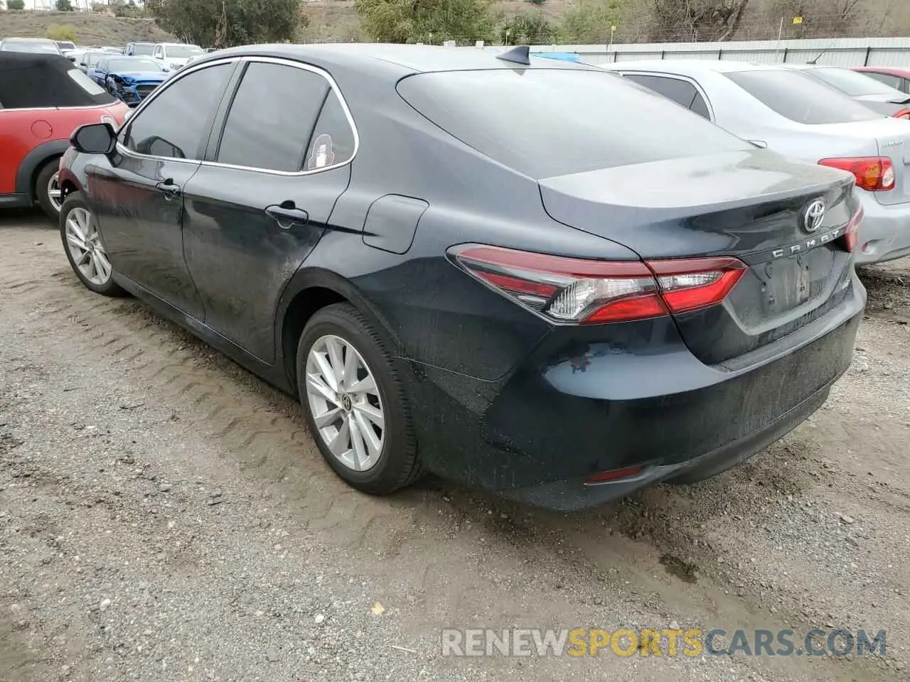 2 Photograph of a damaged car 4T1C11AK2MU443471 TOYOTA CAMRY 2021