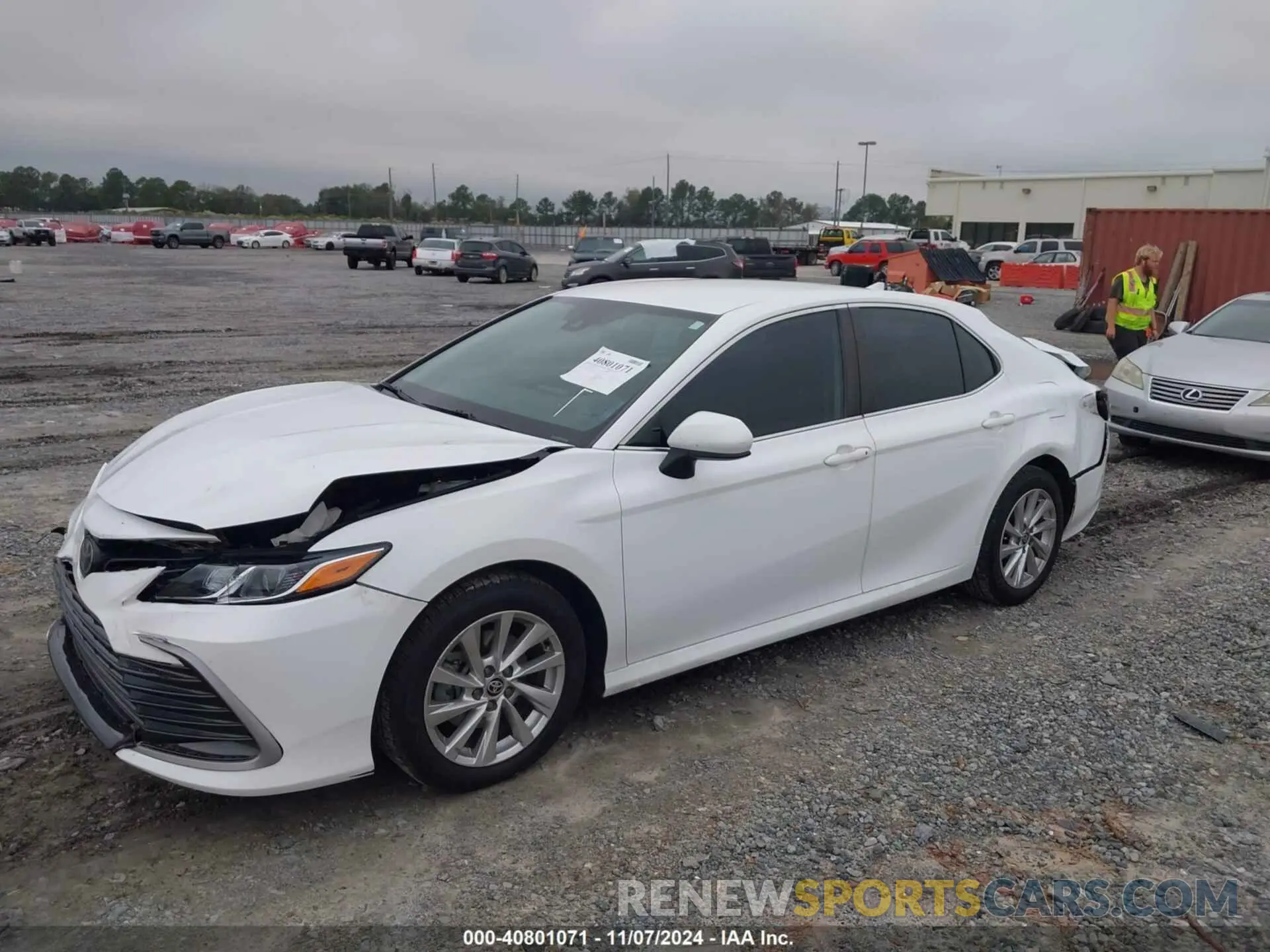 6 Photograph of a damaged car 4T1C11AK2MU545501 TOYOTA CAMRY 2021