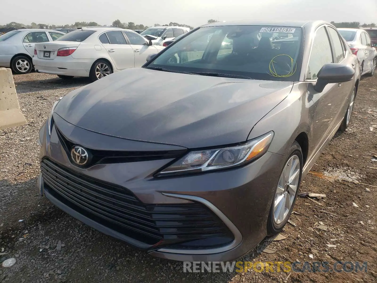 2 Photograph of a damaged car 4T1C11AK2MU576277 TOYOTA CAMRY 2021