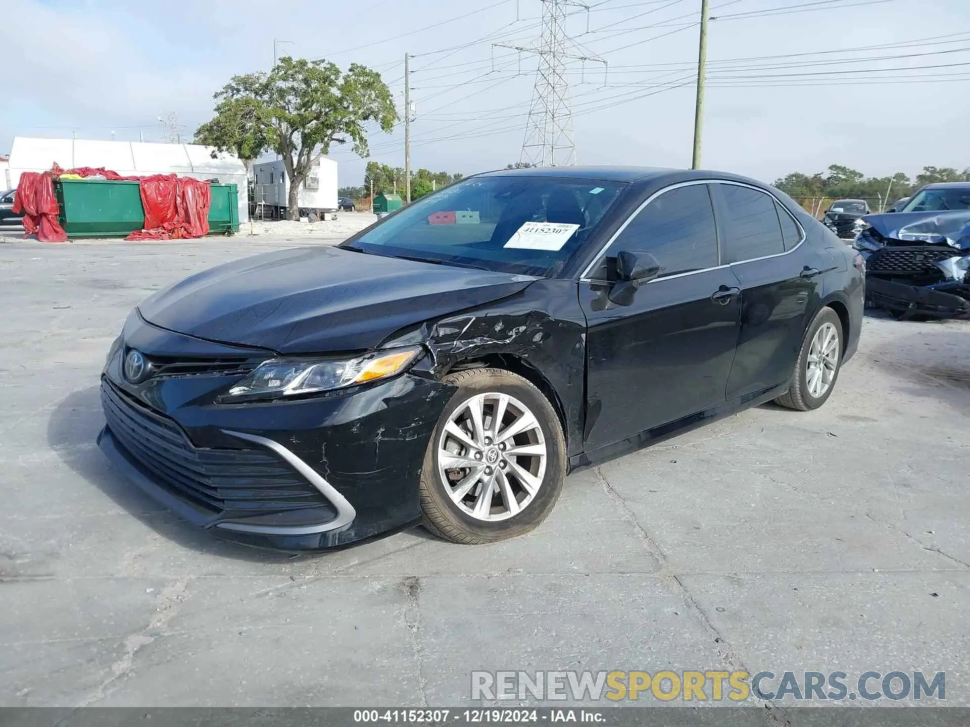 2 Photograph of a damaged car 4T1C11AK4MU446677 TOYOTA CAMRY 2021