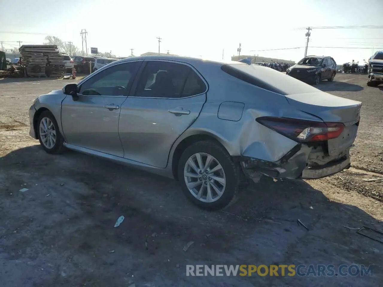 2 Photograph of a damaged car 4T1C11AK4MU468419 TOYOTA CAMRY 2021