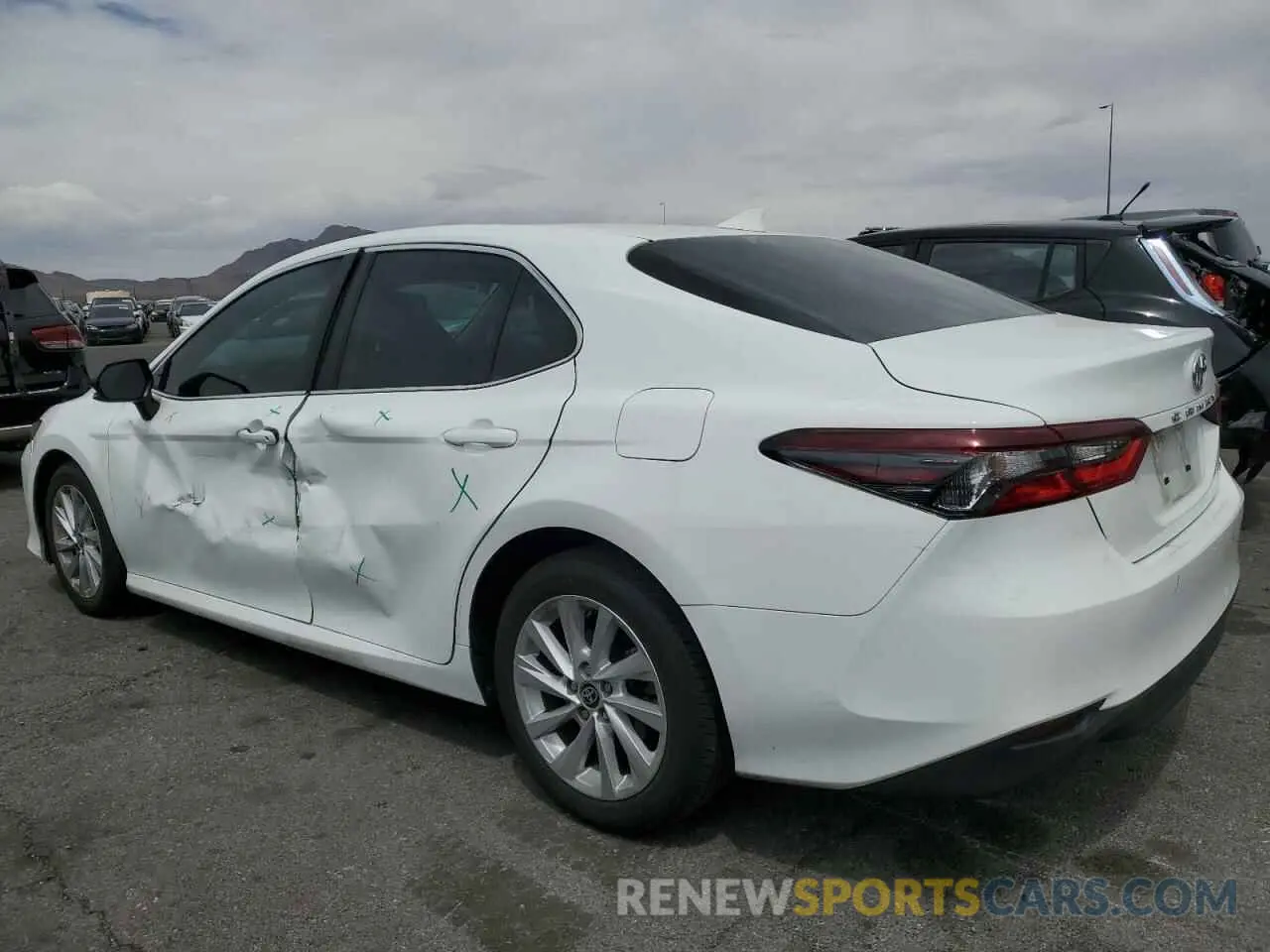 2 Photograph of a damaged car 4T1C11AK4MU473586 TOYOTA CAMRY 2021