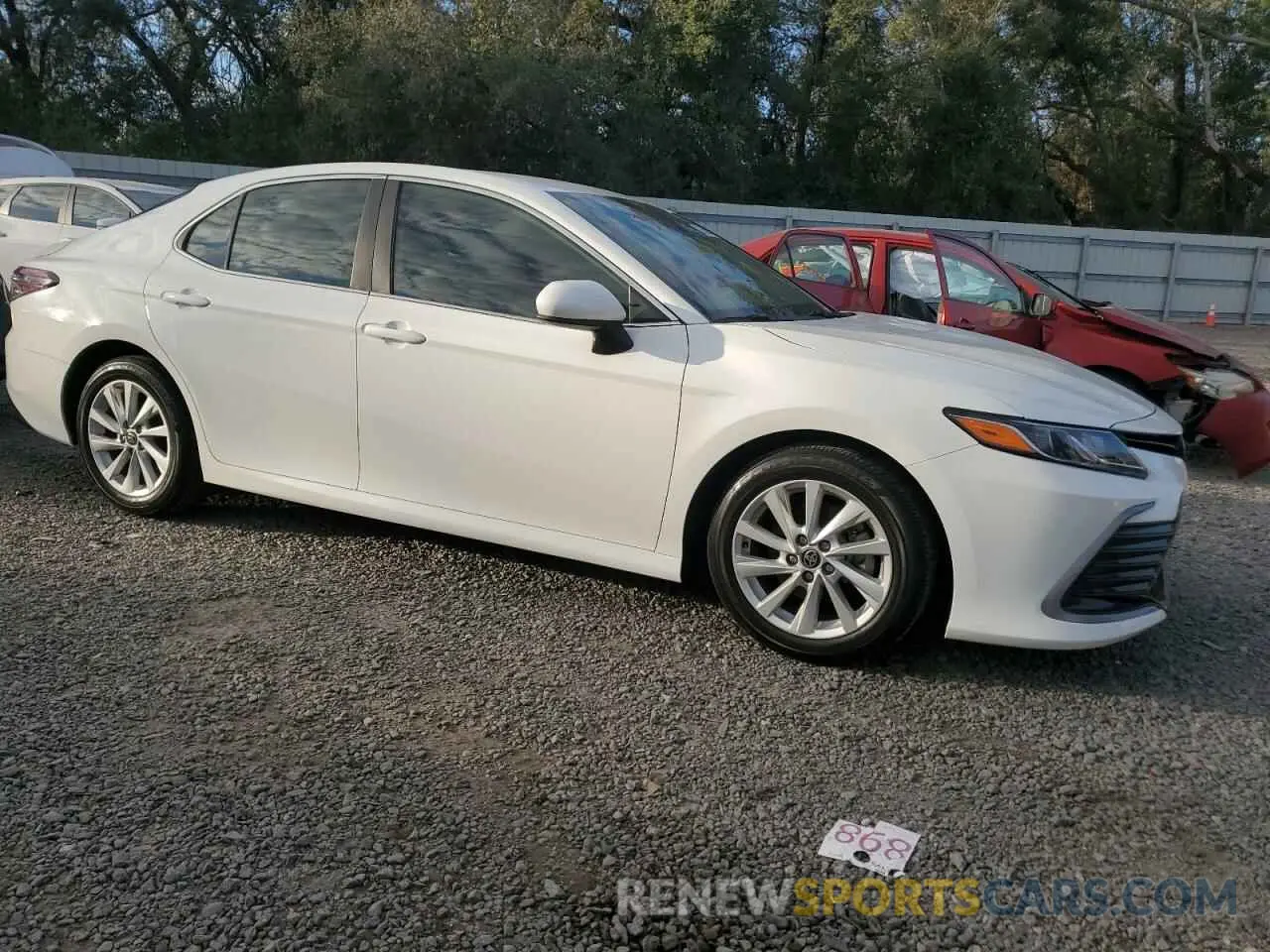 4 Фотография поврежденного автомобиля 4T1C11AK4MU476939 TOYOTA CAMRY 2021
