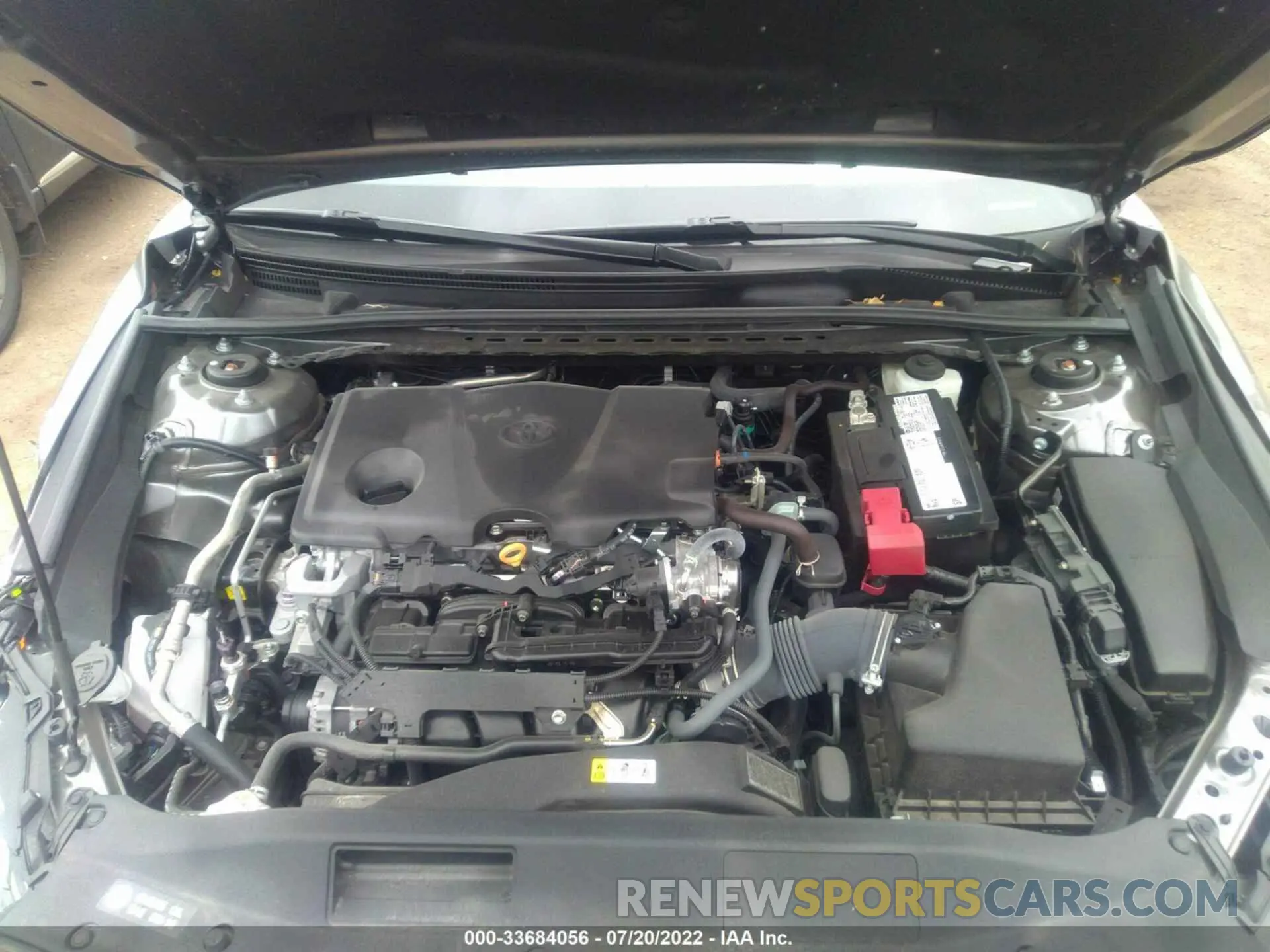 10 Фотография поврежденного автомобиля 4T1C11AK4MU570738 TOYOTA CAMRY 2021