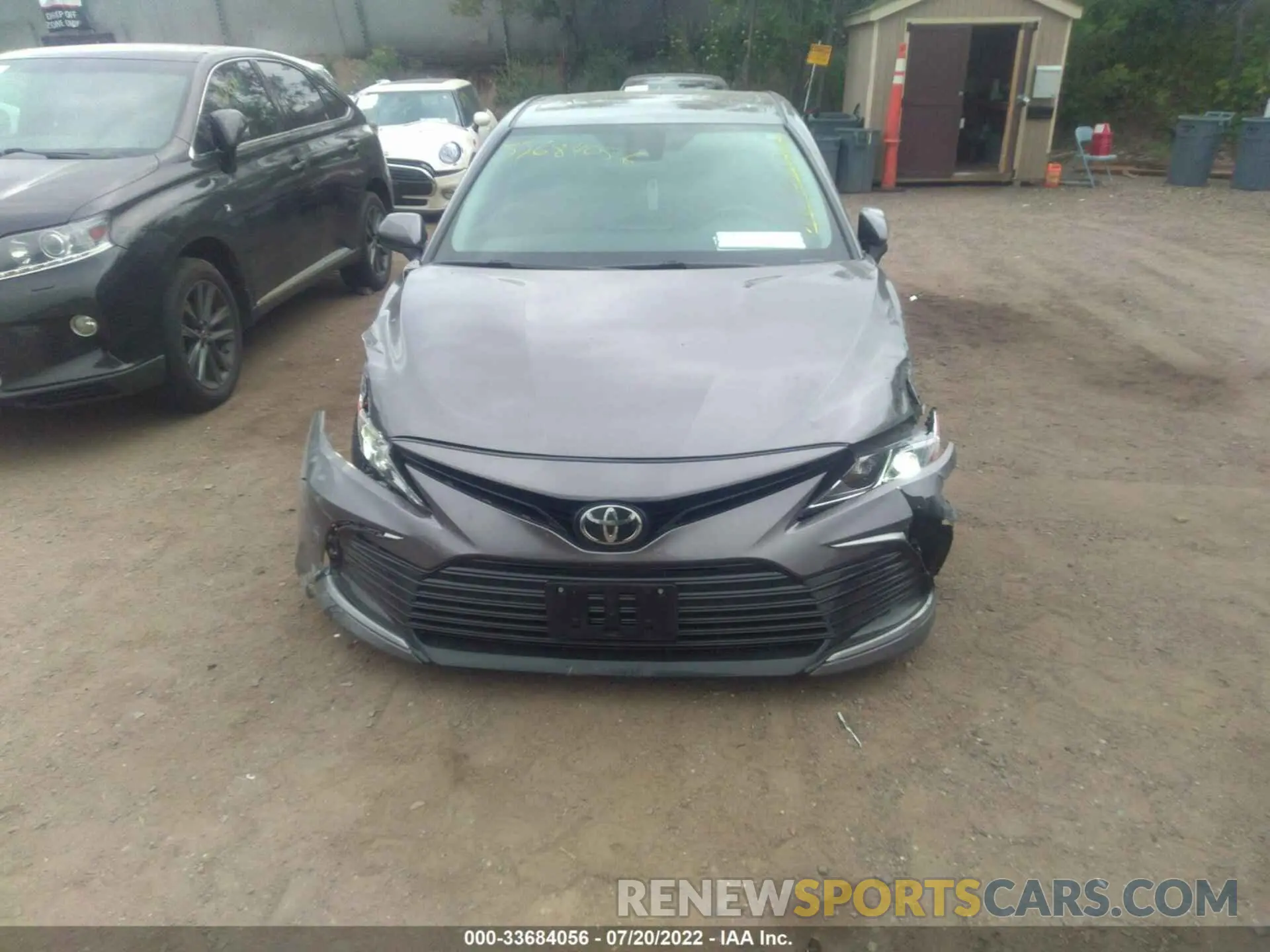 6 Фотография поврежденного автомобиля 4T1C11AK4MU570738 TOYOTA CAMRY 2021