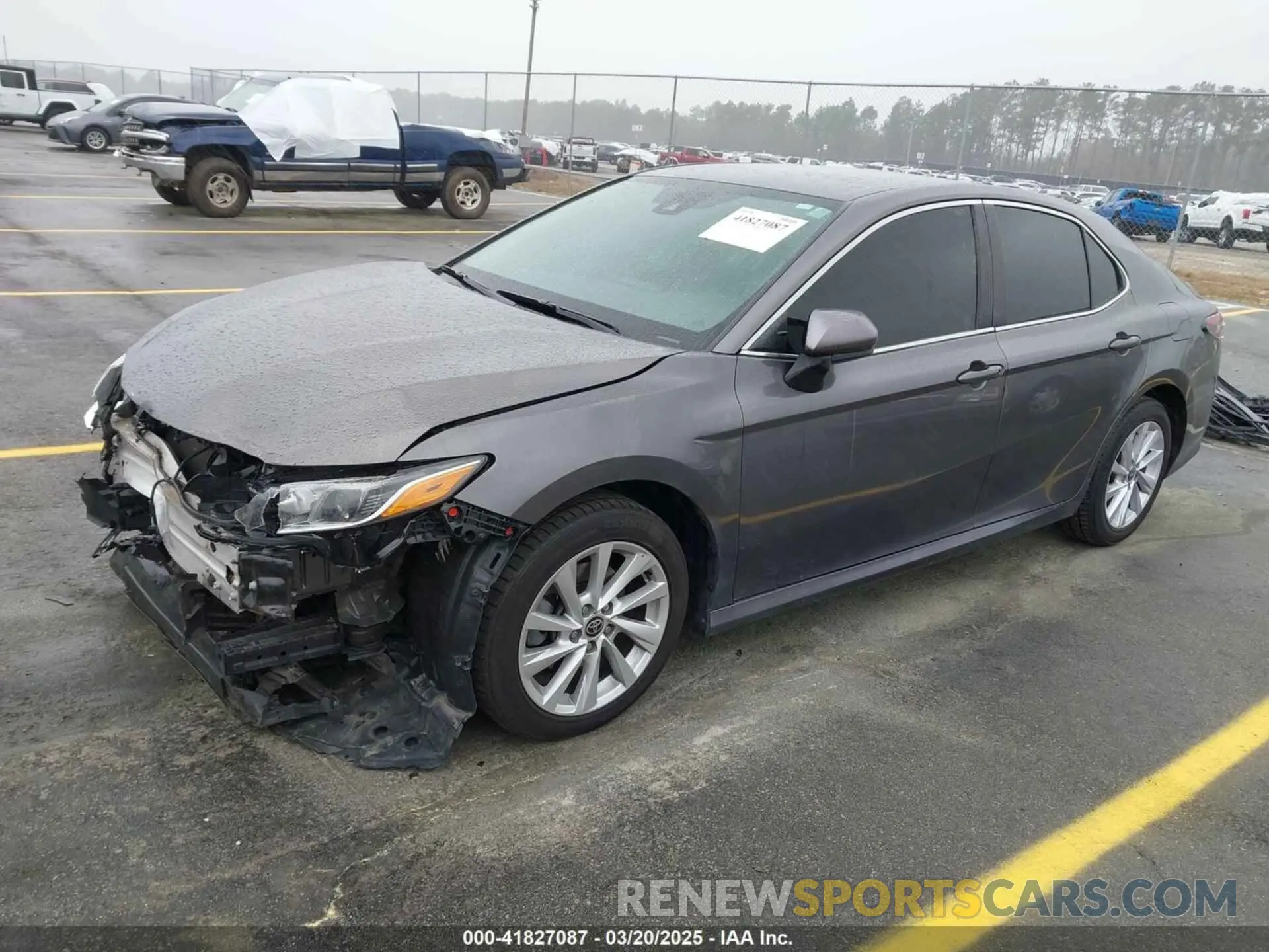 2 Photograph of a damaged car 4T1C11AK4MU577897 TOYOTA CAMRY 2021