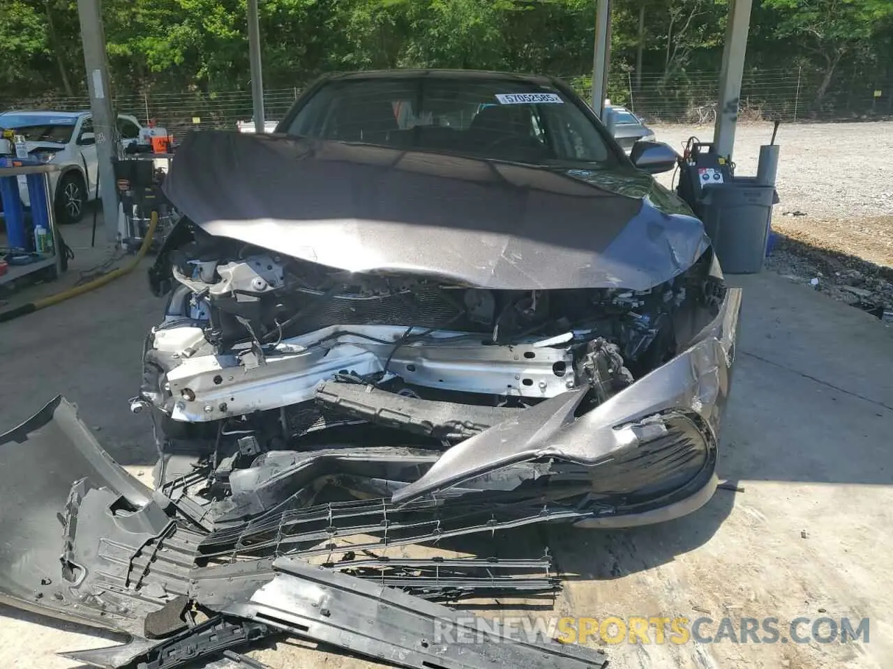 5 Фотография поврежденного автомобиля 4T1C11AK4MU614074 TOYOTA CAMRY 2021