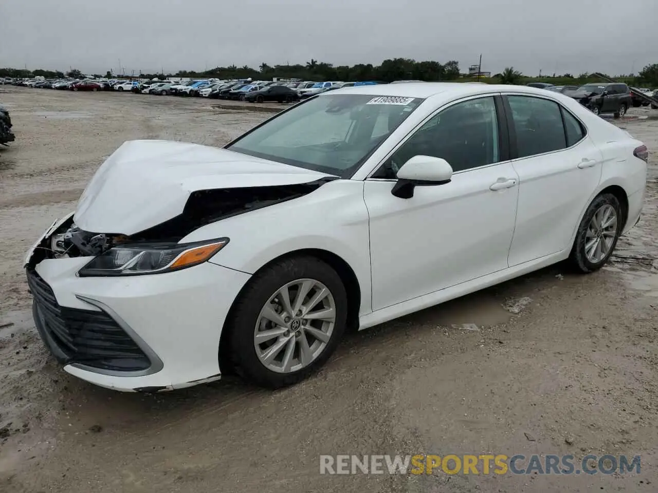 1 Photograph of a damaged car 4T1C11AK5MU415292 TOYOTA CAMRY 2021