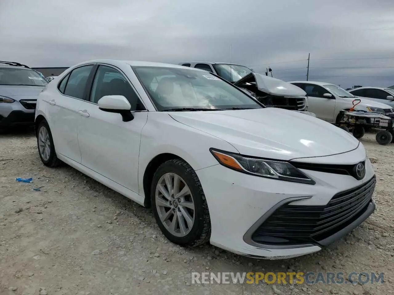 4 Photograph of a damaged car 4T1C11AK5MU517529 TOYOTA CAMRY 2021