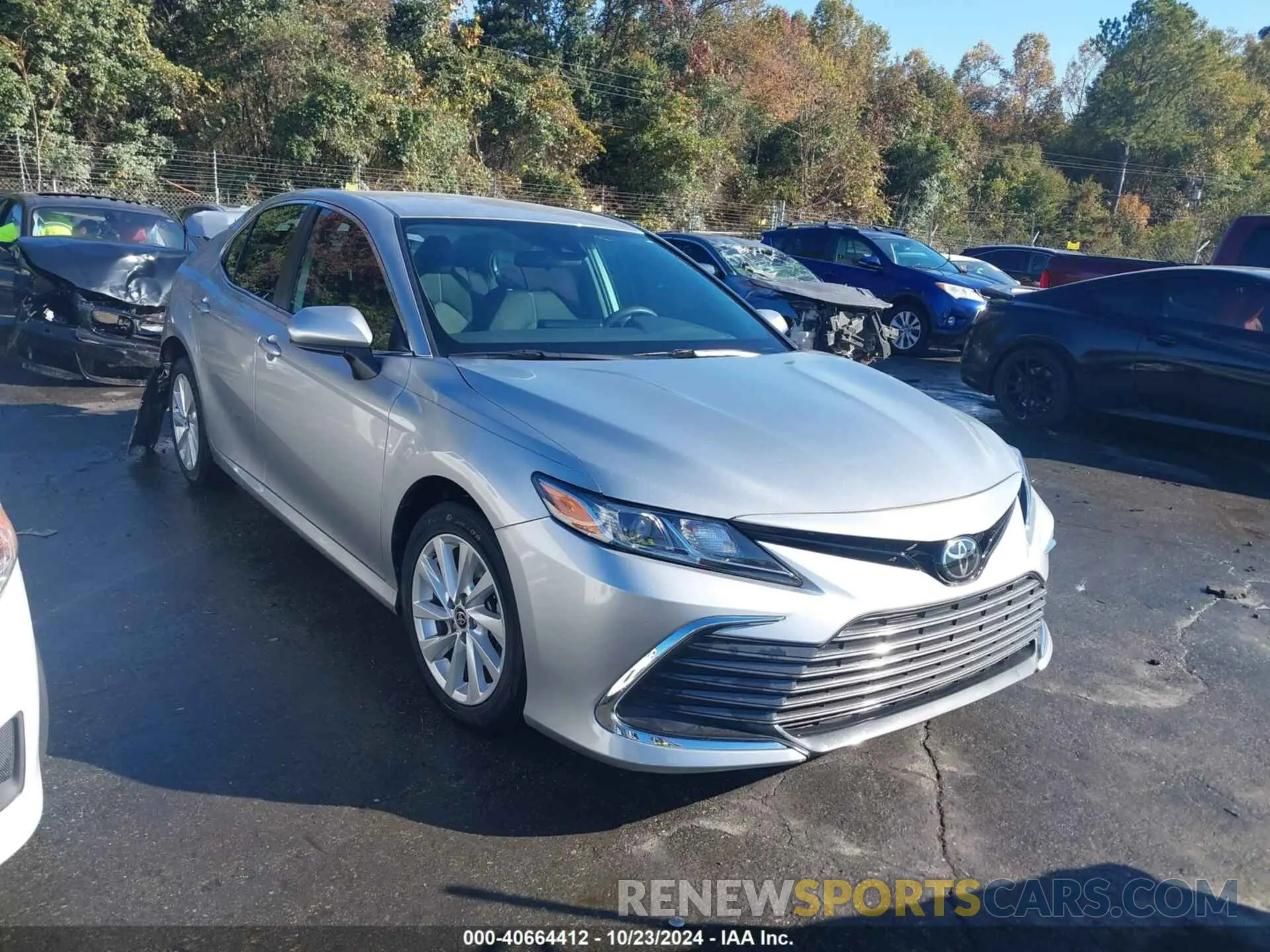 1 Photograph of a damaged car 4T1C11AK6MU456062 TOYOTA CAMRY 2021
