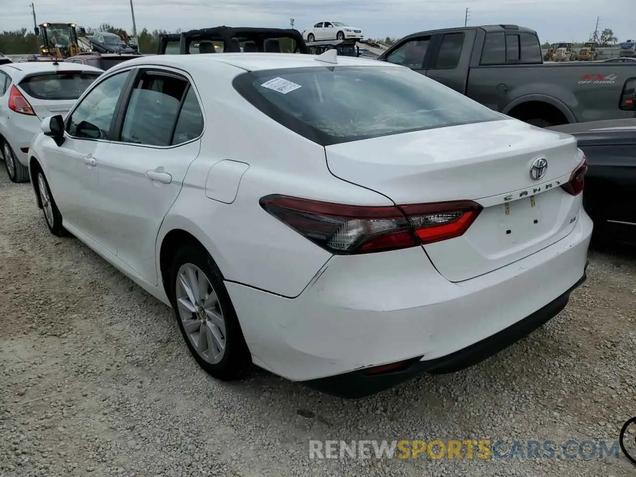 2 Фотография поврежденного автомобиля 4T1C11AK6MU457230 TOYOTA CAMRY 2021