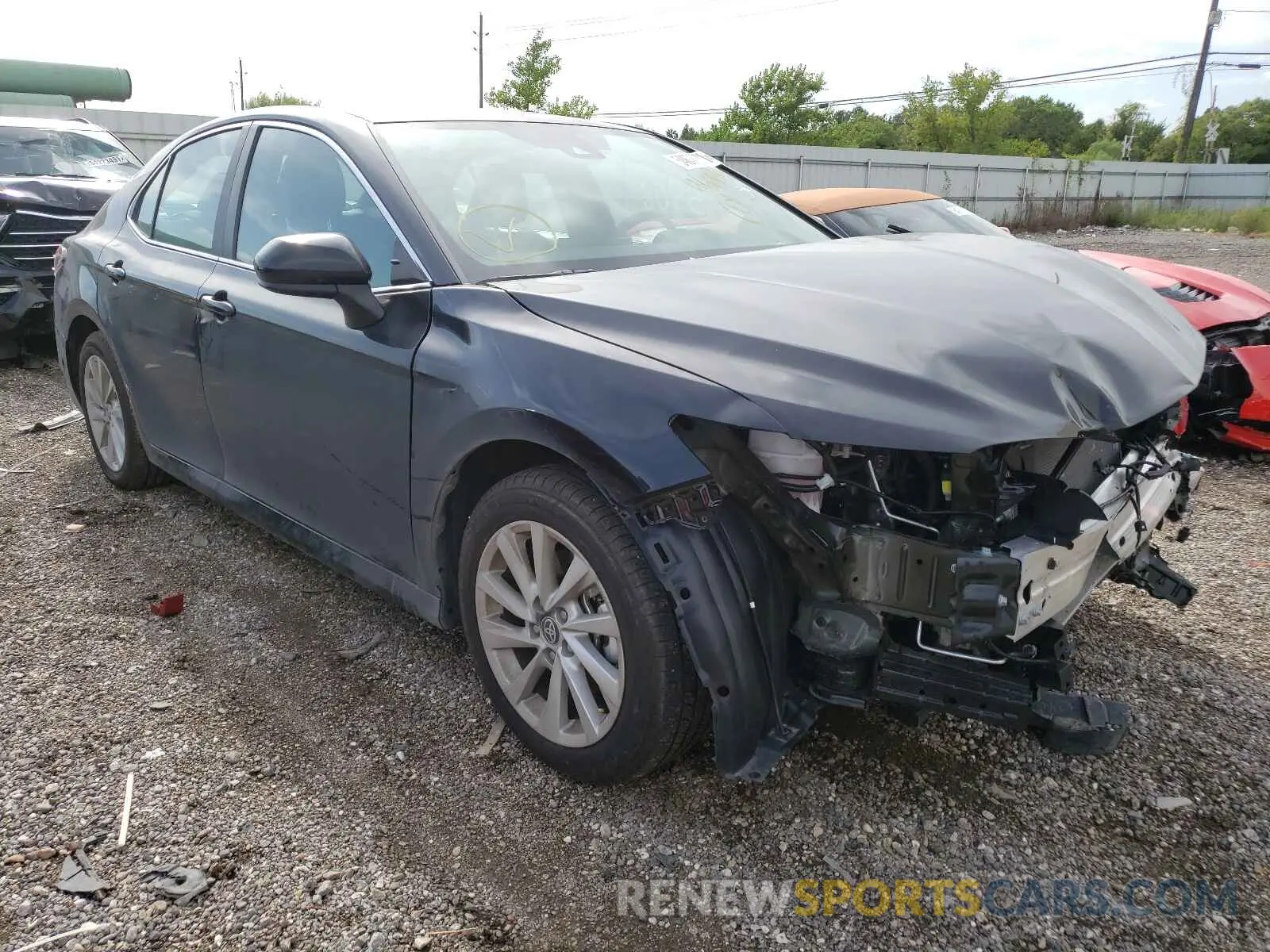 1 Photograph of a damaged car 4T1C11AK6MU468499 TOYOTA CAMRY 2021