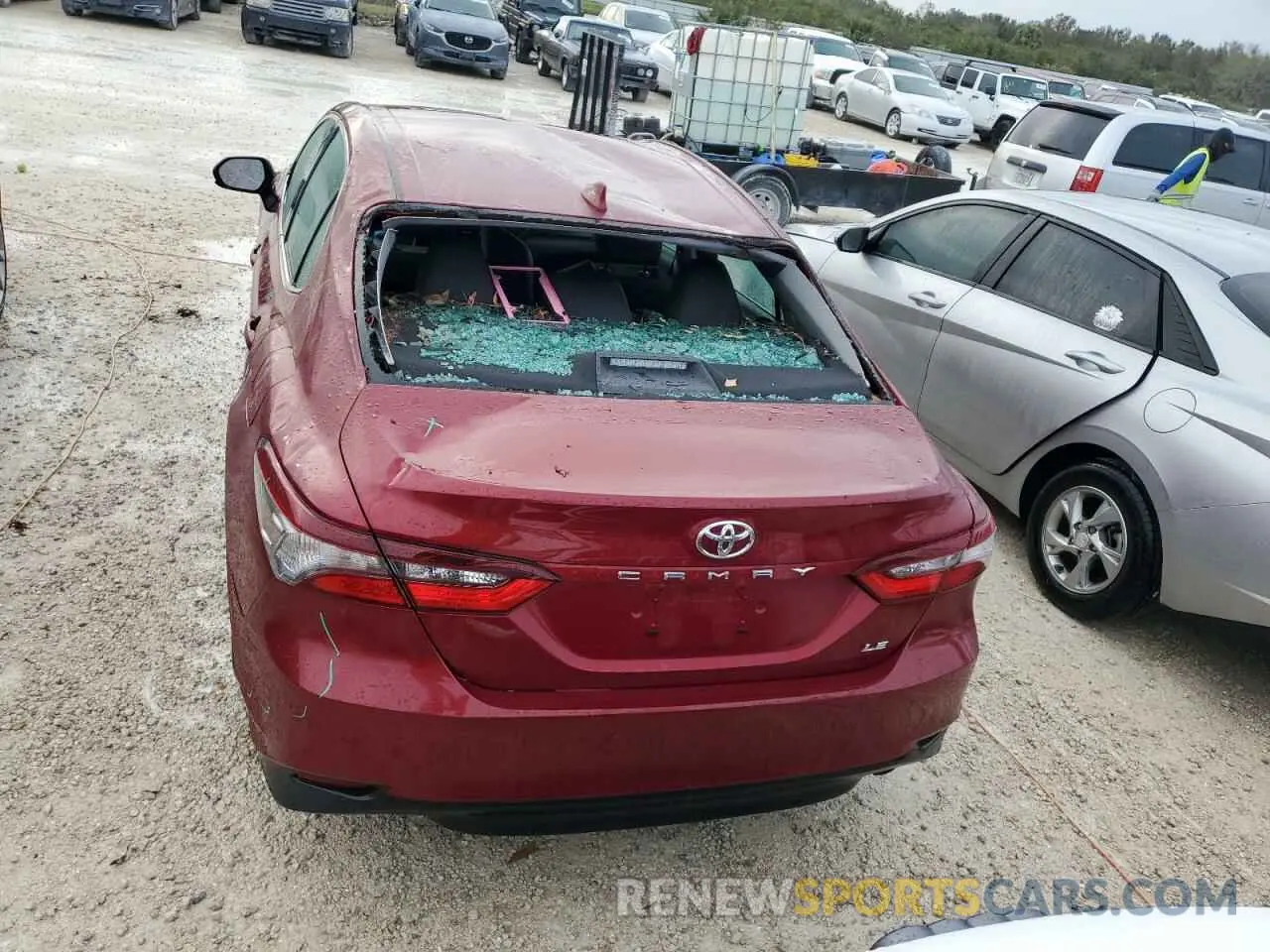 6 Фотография поврежденного автомобиля 4T1C11AK6MU552757 TOYOTA CAMRY 2021