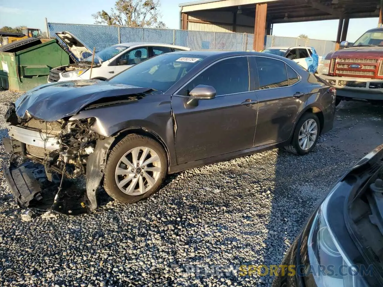 1 Photograph of a damaged car 4T1C11AK6MU590361 TOYOTA CAMRY 2021