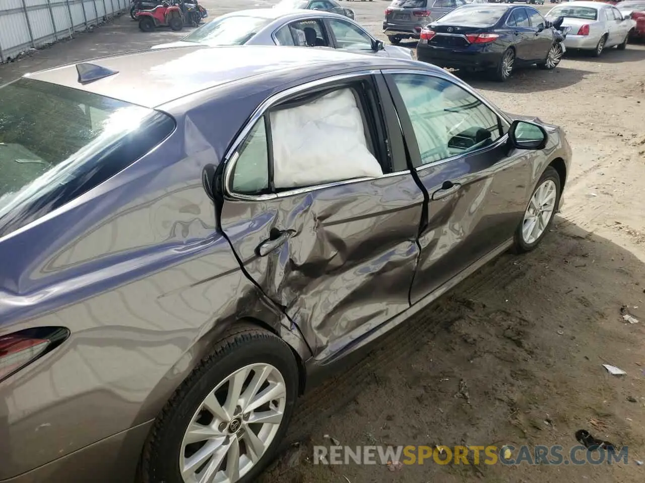 9 Photograph of a damaged car 4T1C11AK6MU594992 TOYOTA CAMRY 2021