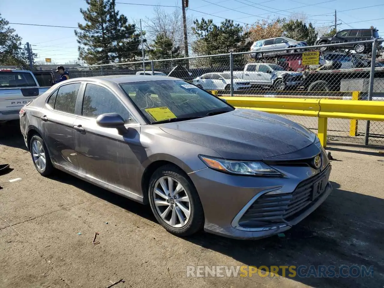 4 Photograph of a damaged car 4T1C11AK6MU598296 TOYOTA CAMRY 2021