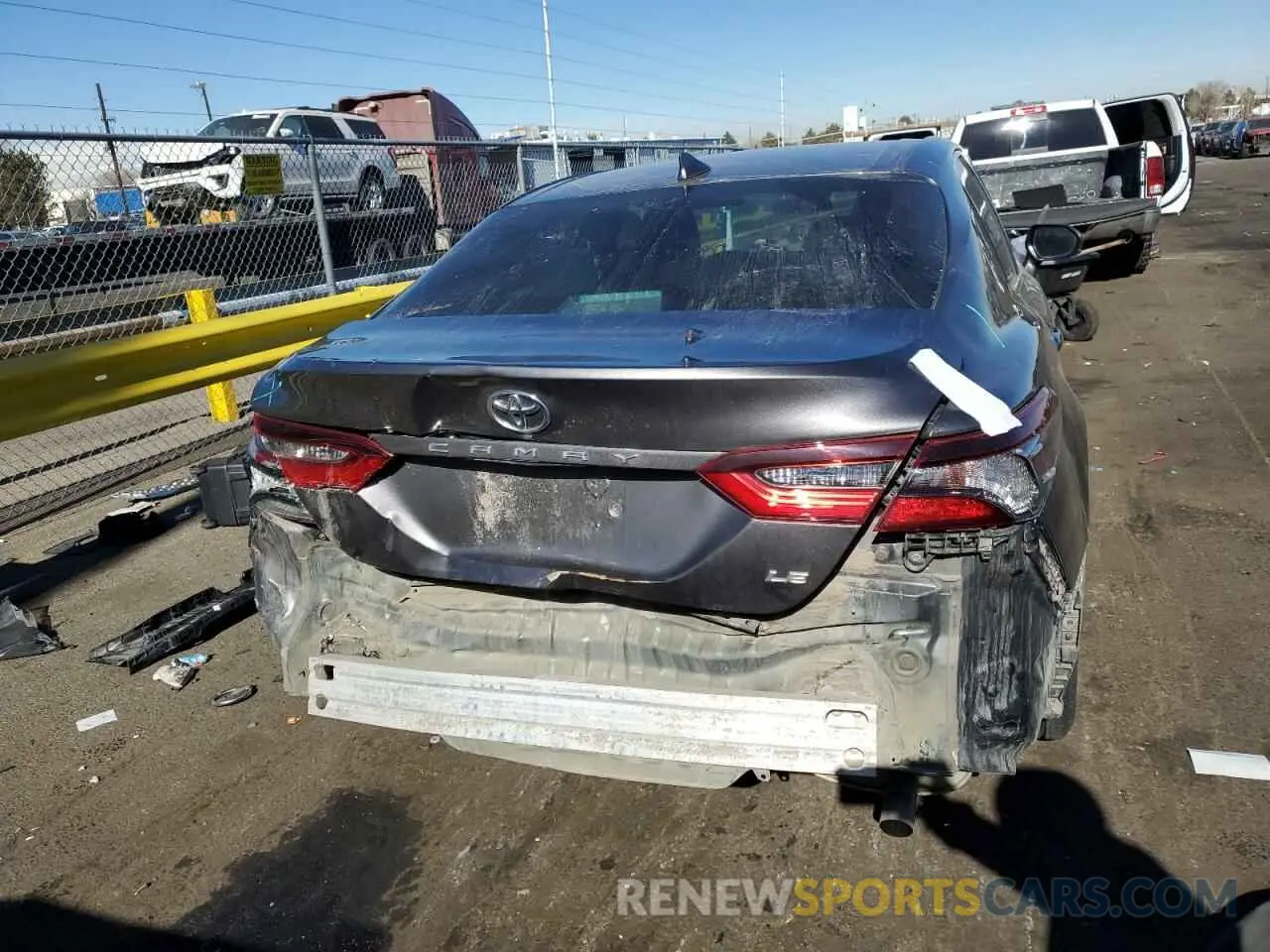 6 Photograph of a damaged car 4T1C11AK6MU598296 TOYOTA CAMRY 2021