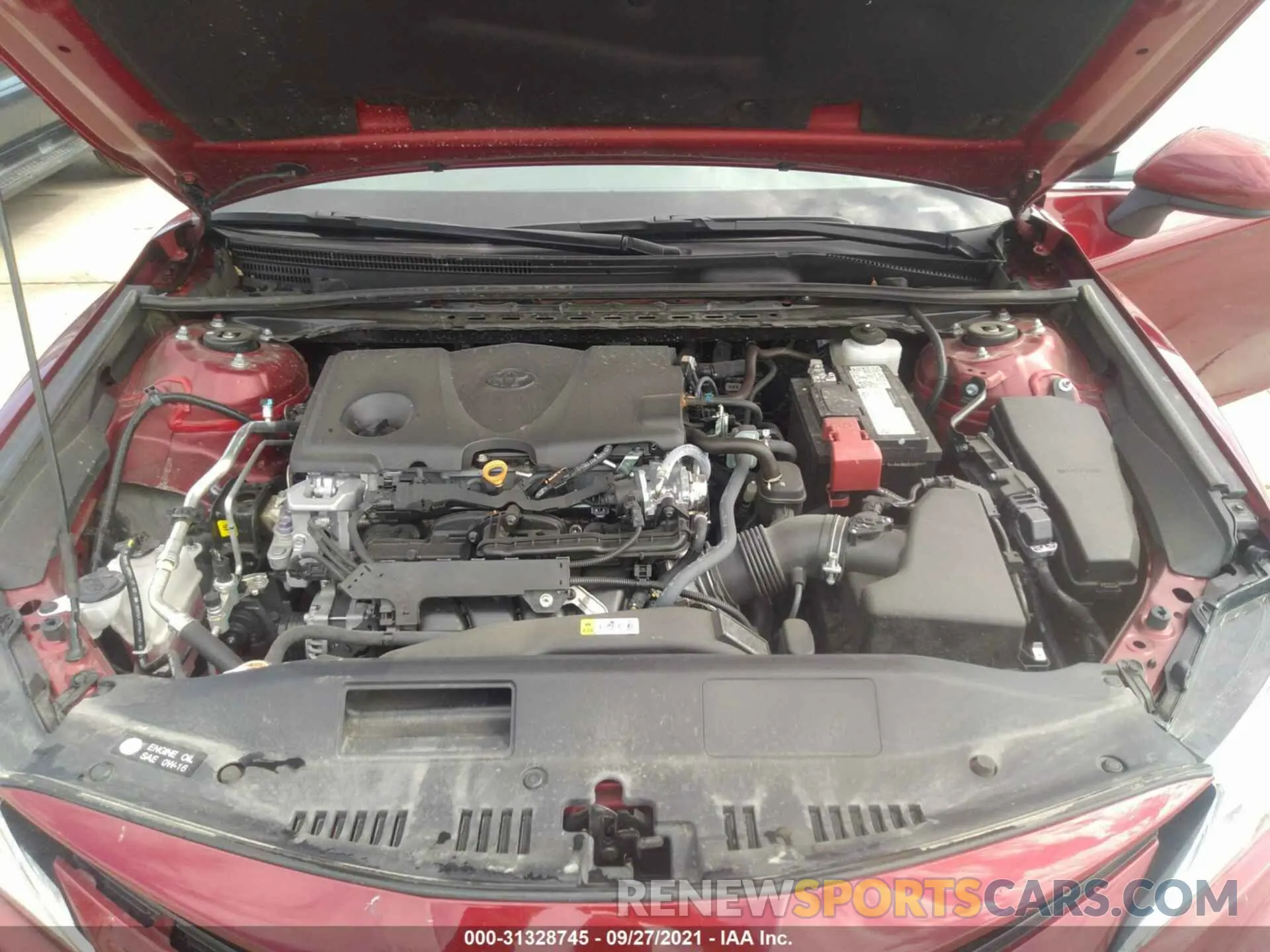 10 Фотография поврежденного автомобиля 4T1C11AK7MU437343 TOYOTA CAMRY 2021