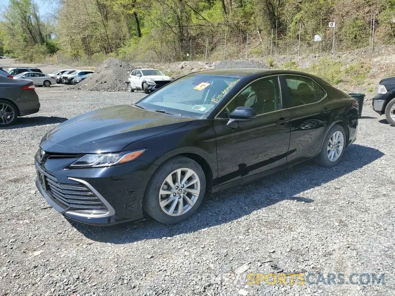 1 Photograph of a damaged car 4T1C11AK7MU447712 TOYOTA CAMRY 2021