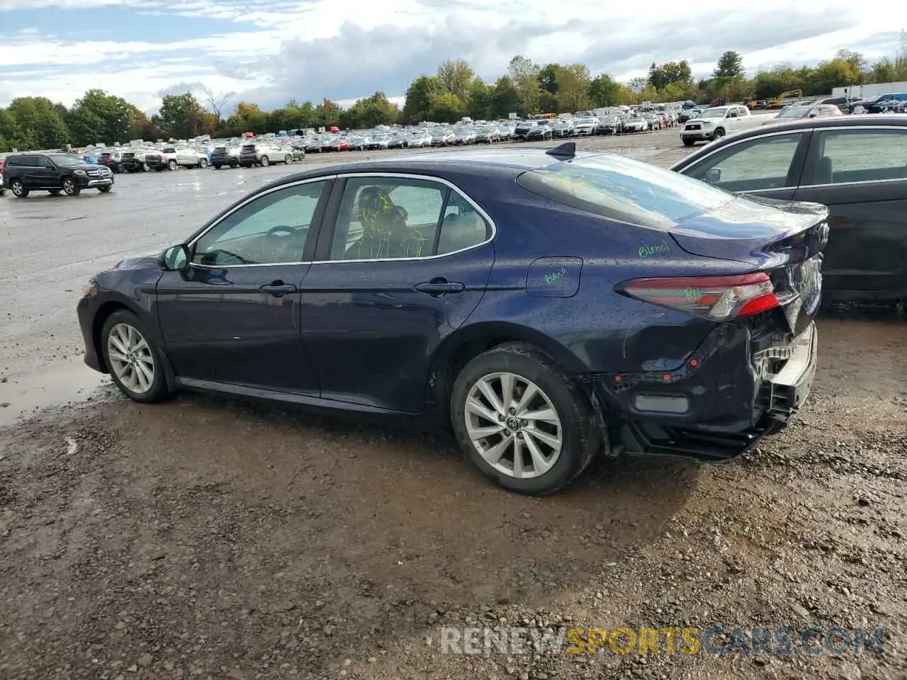2 Photograph of a damaged car 4T1C11AK7MU475218 TOYOTA CAMRY 2021