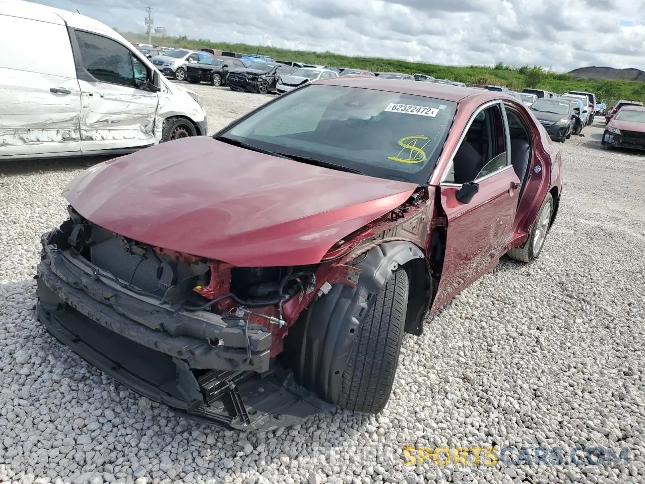 2 Фотография поврежденного автомобиля 4T1C11AK7MU546109 TOYOTA CAMRY 2021