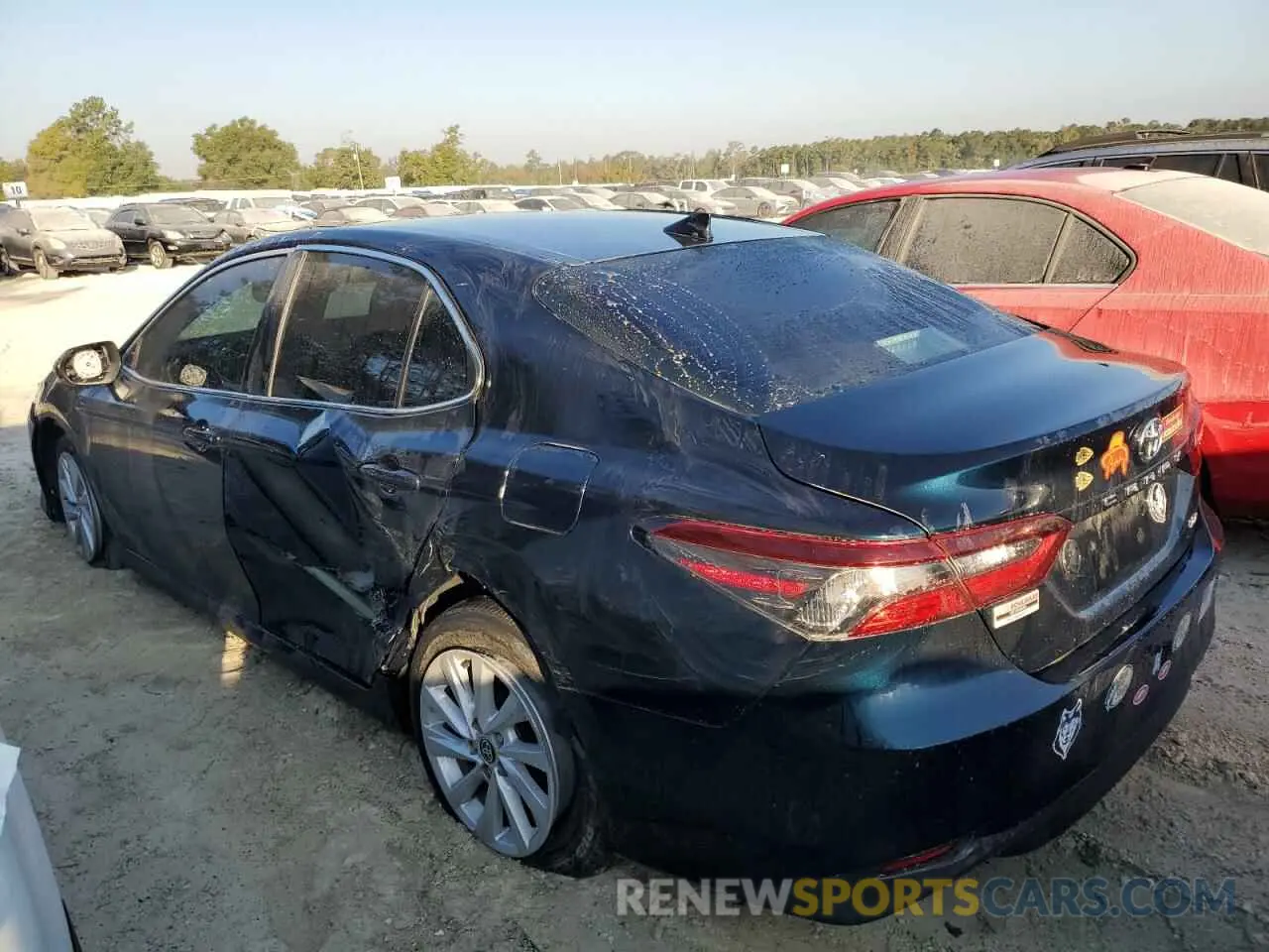 2 Photograph of a damaged car 4T1C11AK7MU585248 TOYOTA CAMRY 2021