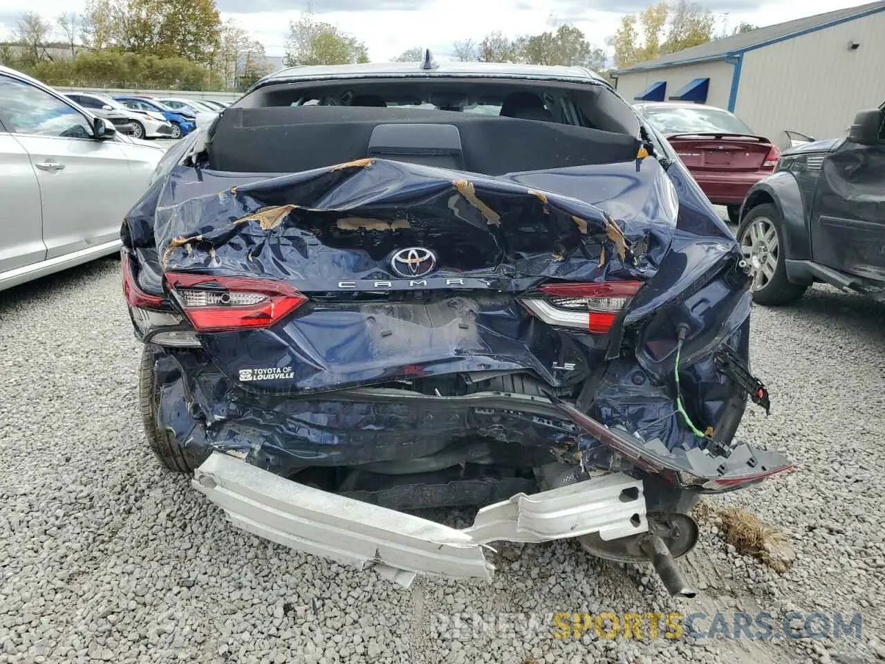6 Photograph of a damaged car 4T1C11AK8MU477477 TOYOTA CAMRY 2021