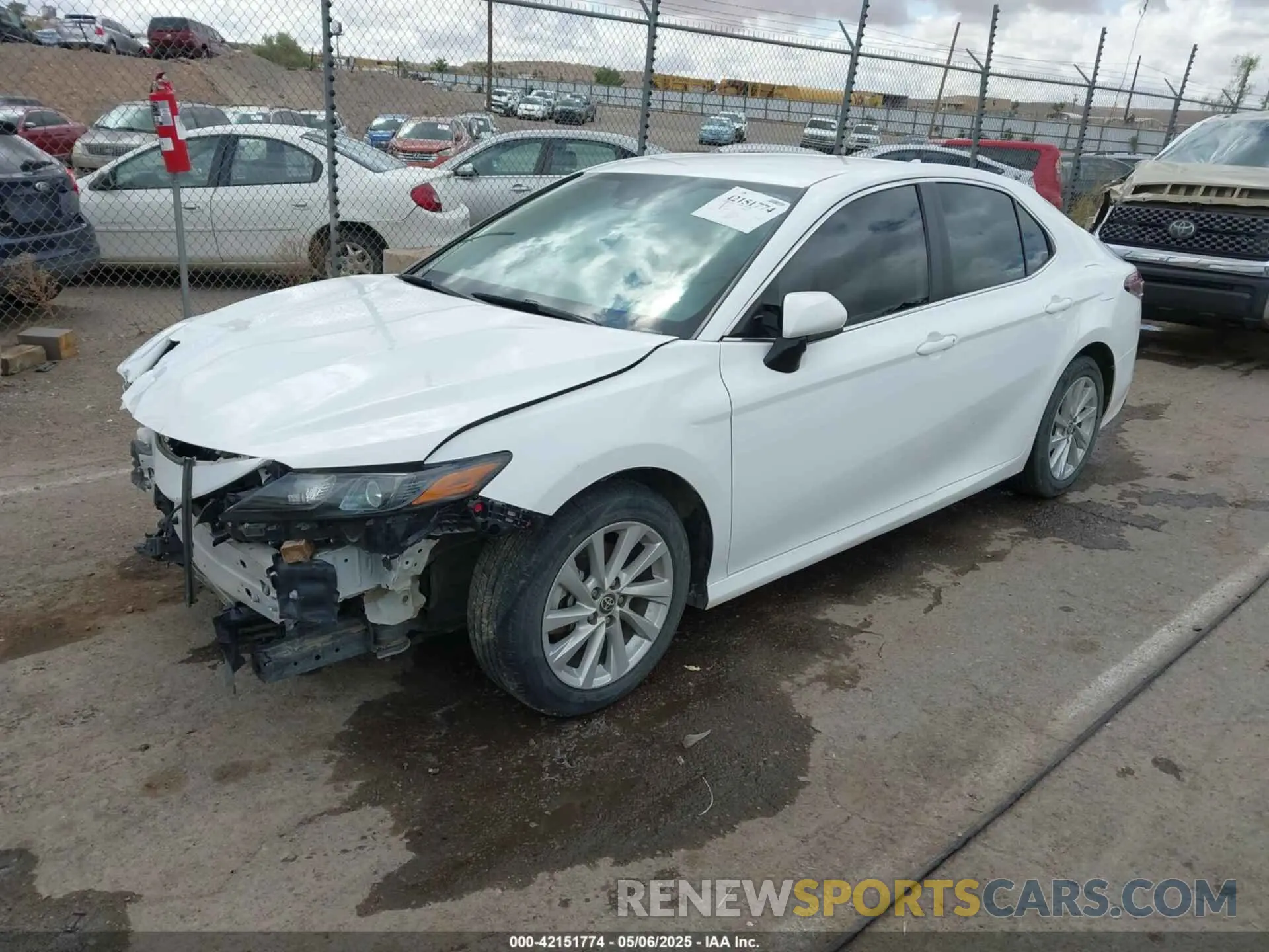 2 Photograph of a damaged car 4T1C11AK8MU533904 TOYOTA CAMRY 2021