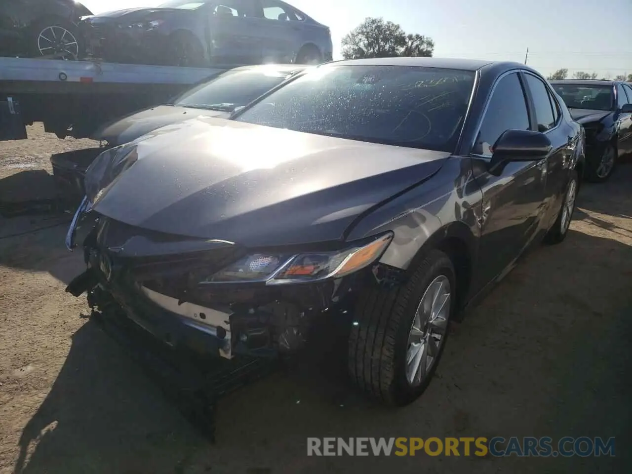 2 Photograph of a damaged car 4T1C11AK9MU439269 TOYOTA CAMRY 2021
