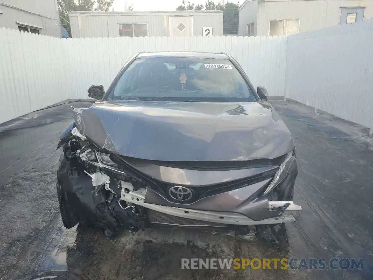 5 Photograph of a damaged car 4T1C11AK9MU459876 TOYOTA CAMRY 2021
