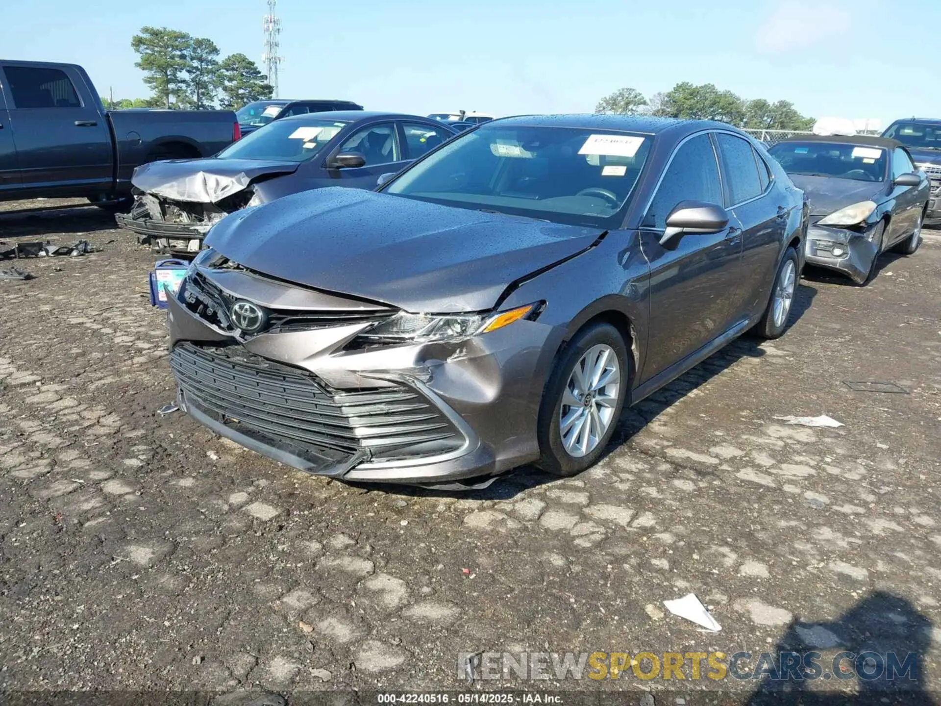 2 Фотография поврежденного автомобиля 4T1C11AK9MU467427 TOYOTA CAMRY 2021