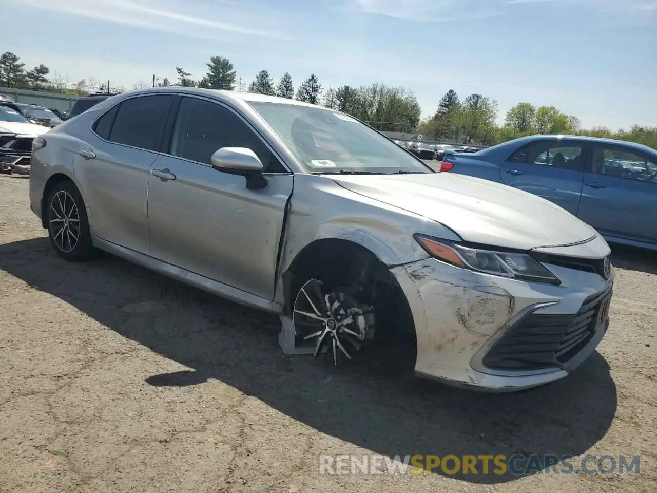 4 Фотография поврежденного автомобиля 4T1C11AK9MU529229 TOYOTA CAMRY 2021
